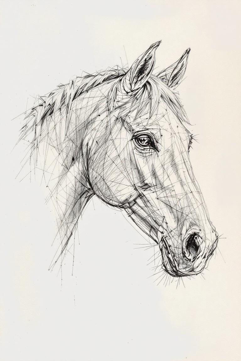 Potloodtekening